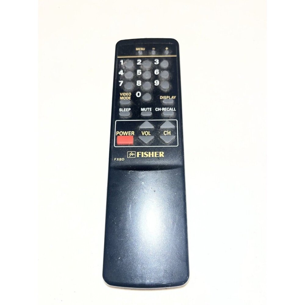 Genuine OEM Fisher FXBD TV VCR CBL AUX Remote Control Replacement Unit